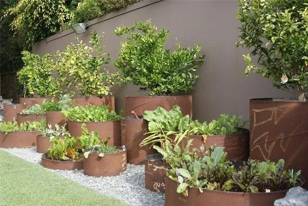 Flower Bed Fence Metal Landscaping